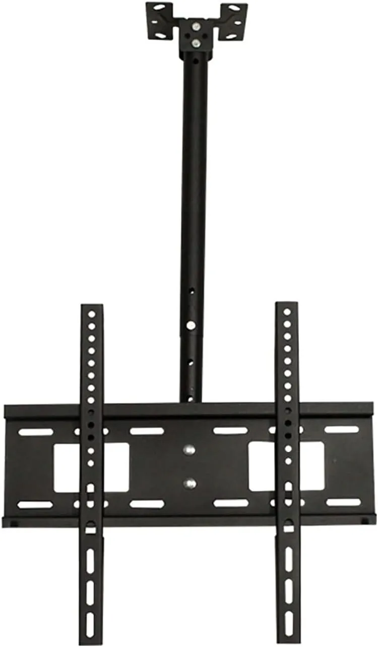 Ceiling & Wall TV Mount for 23–50 Inch TVs, 360° Swivel, 0–30° Tilt, Adjustable Height 0.5–0.9m, Max Load 88 lbs