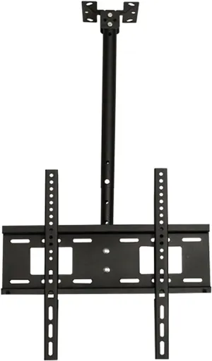 Ceiling & Wall TV Mount for 23–50 Inch TVs, 360° Swivel, 0–30° Tilt, Adjustable Height 0.5–0.9m, Max Load 88 lbs