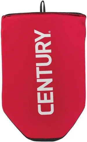 Century Brave Red Forearm Shield | Training Pad for MMA | Sparring Protection for Kickboxing, Martial Arts, Karate, Taekwondo | Absorb Punch, Knee, and Elbow Impact
