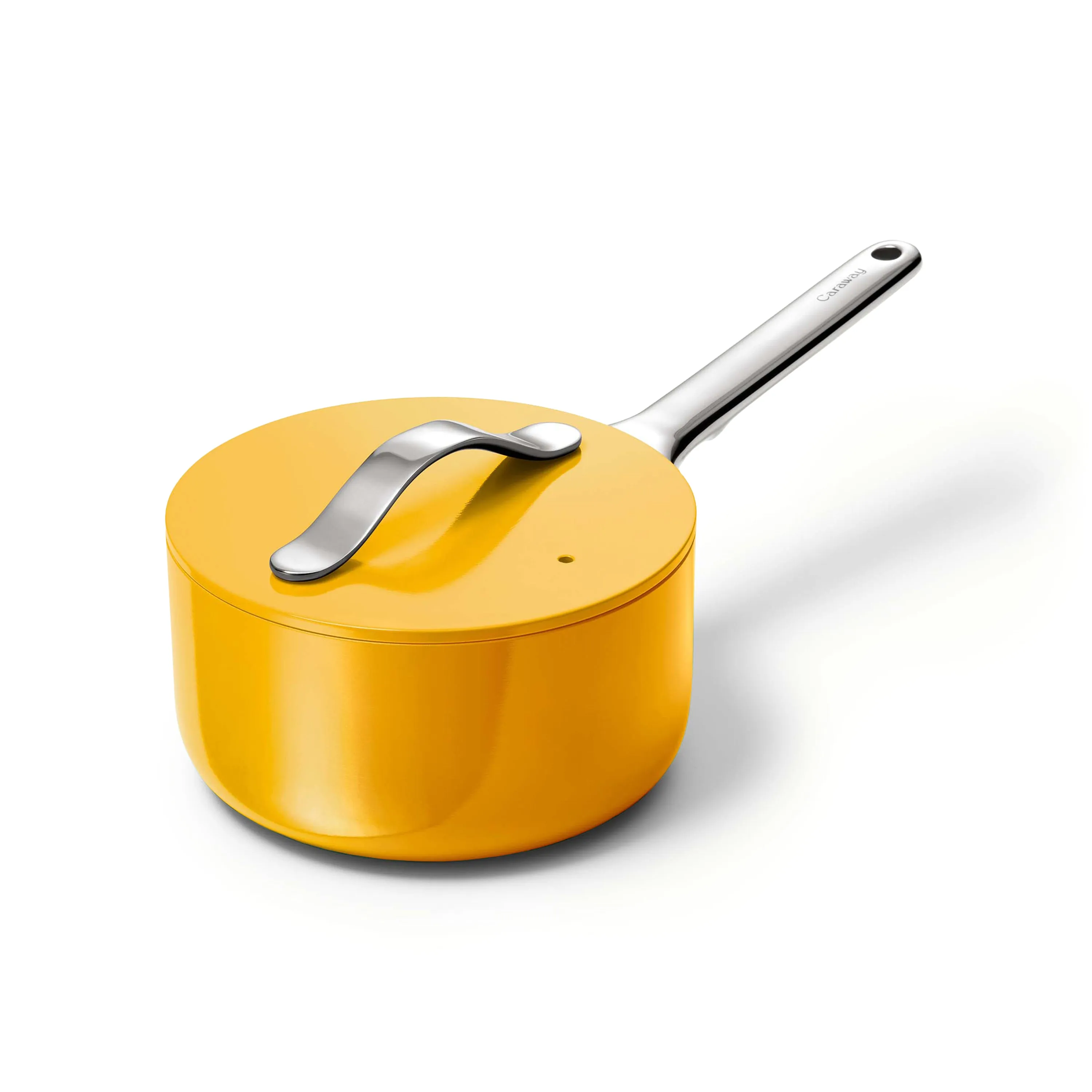 Ceramic Sauce Pan with Lid, 1.75 qt