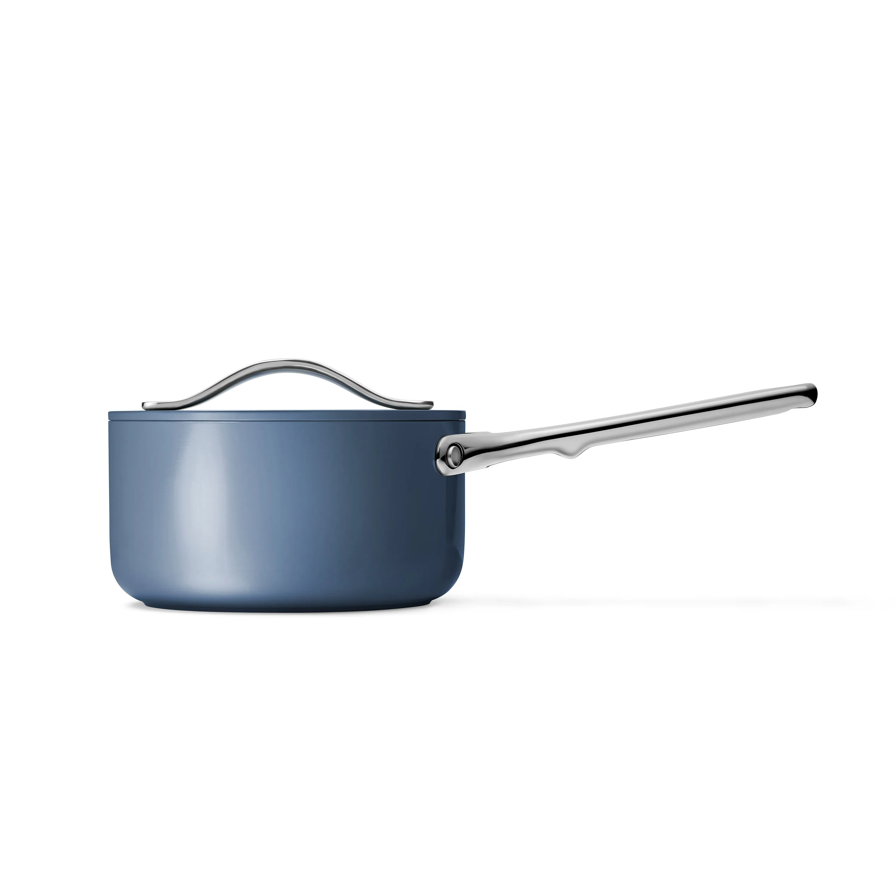 Ceramic Sauce Pan with Lid, 1.75 qt