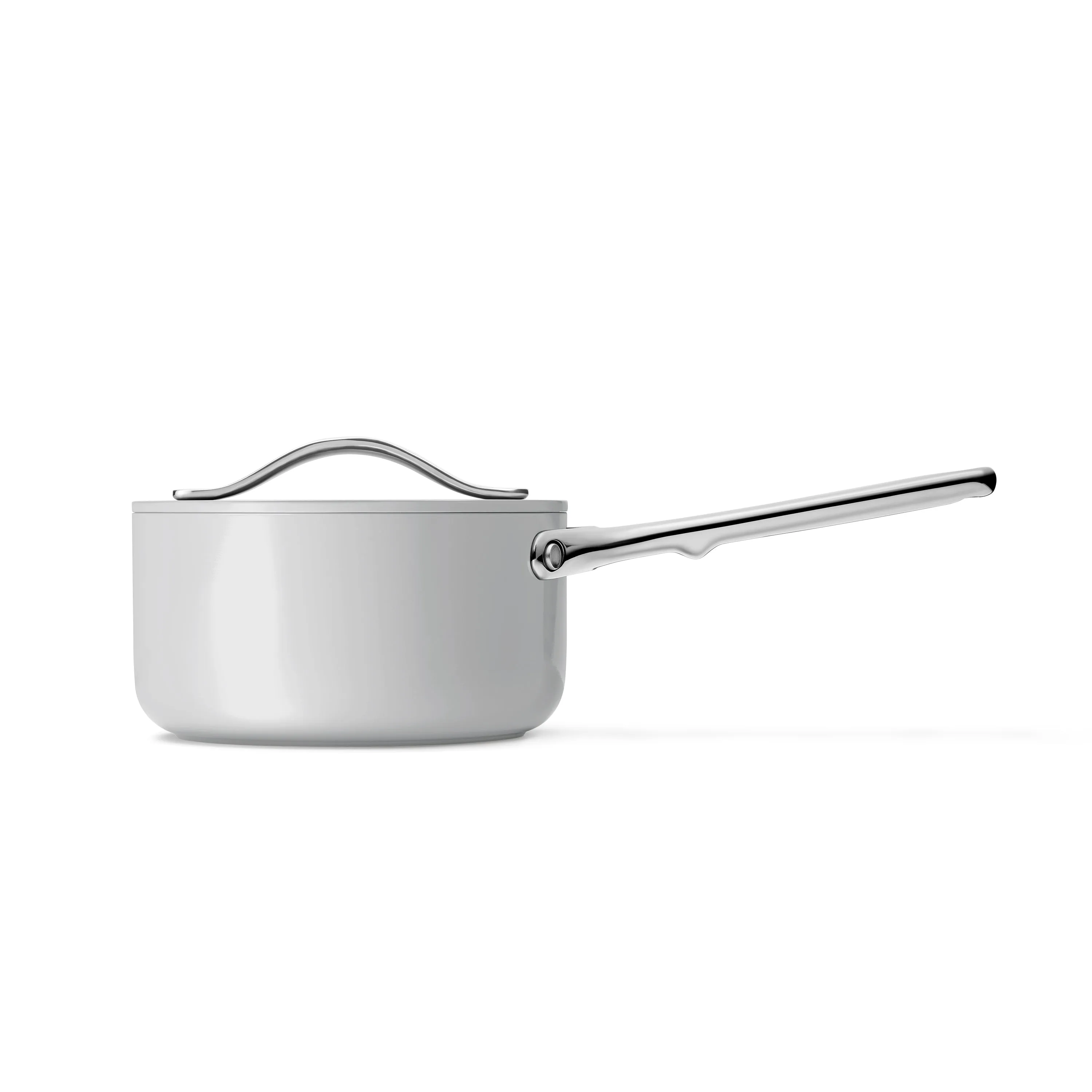 Ceramic Sauce Pan with Lid, 1.75 qt