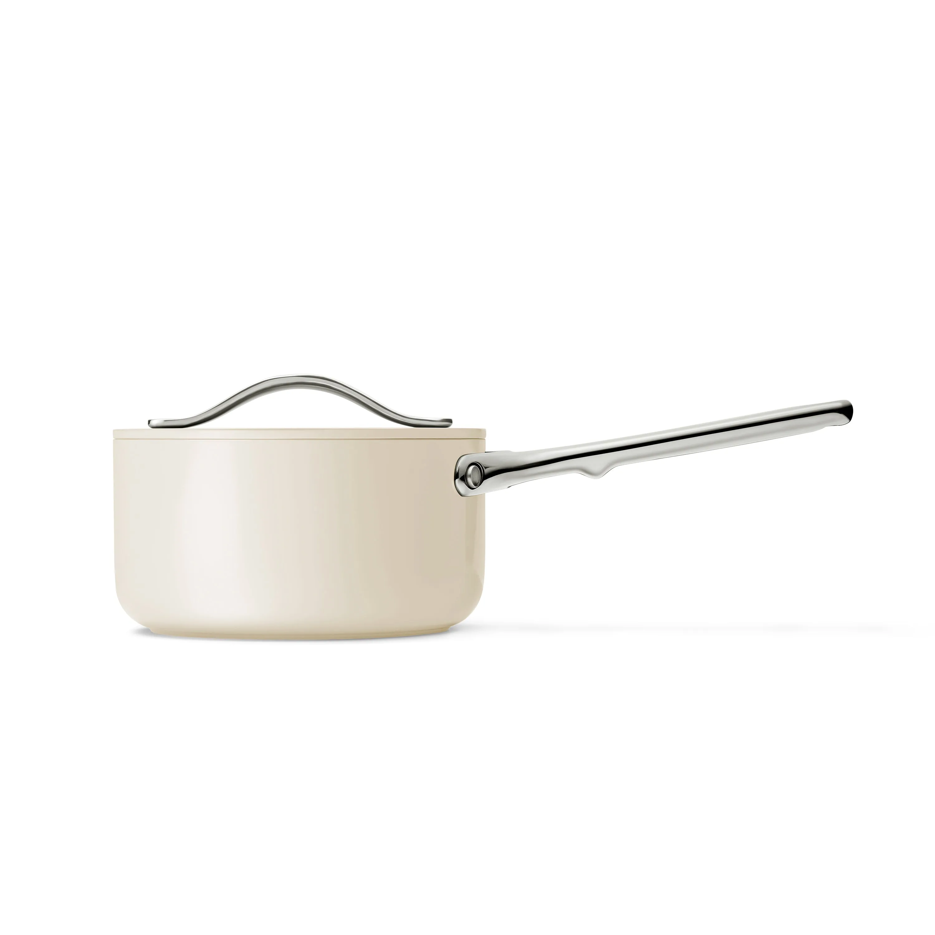Ceramic Sauce Pan with Lid, 1.75 qt