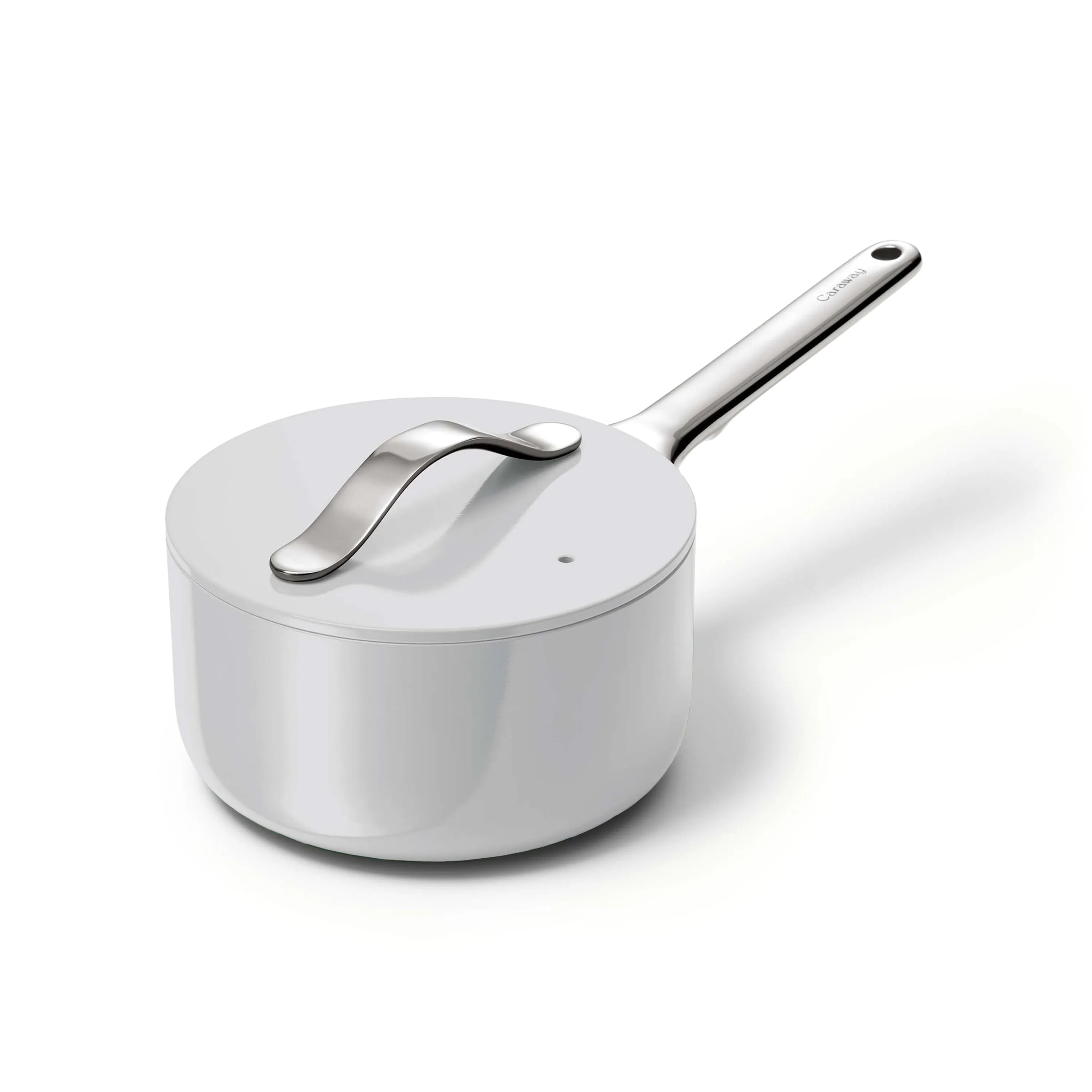 Ceramic Sauce Pan with Lid, 1.75 qt