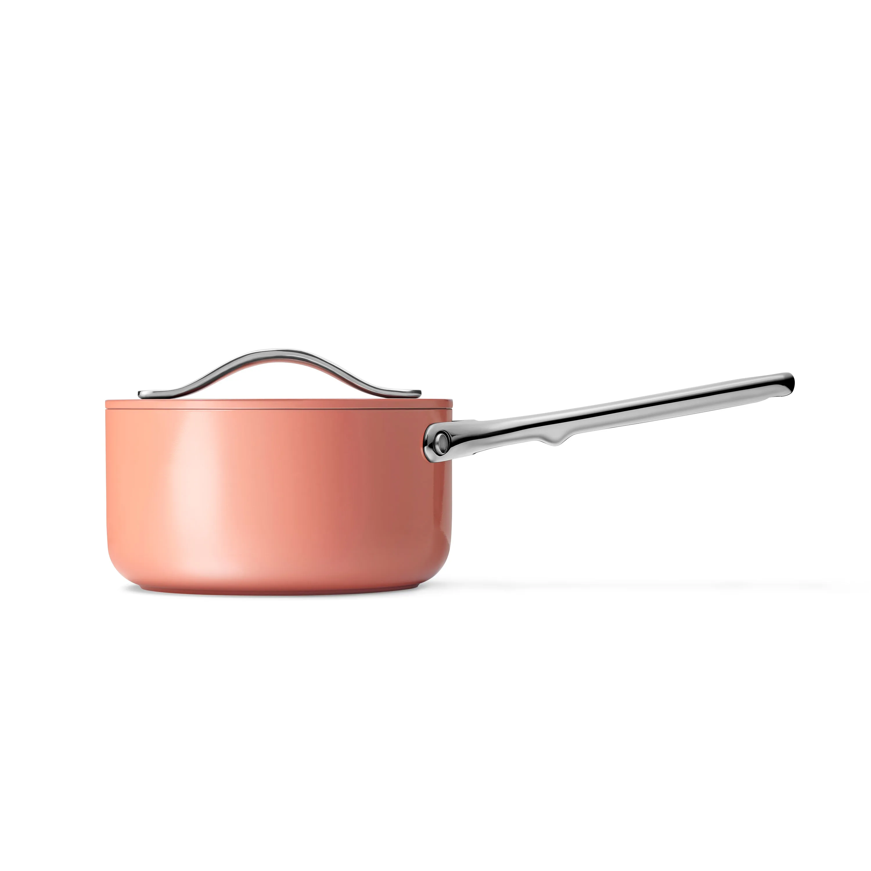 Ceramic Sauce Pan with Lid, 1.75 qt