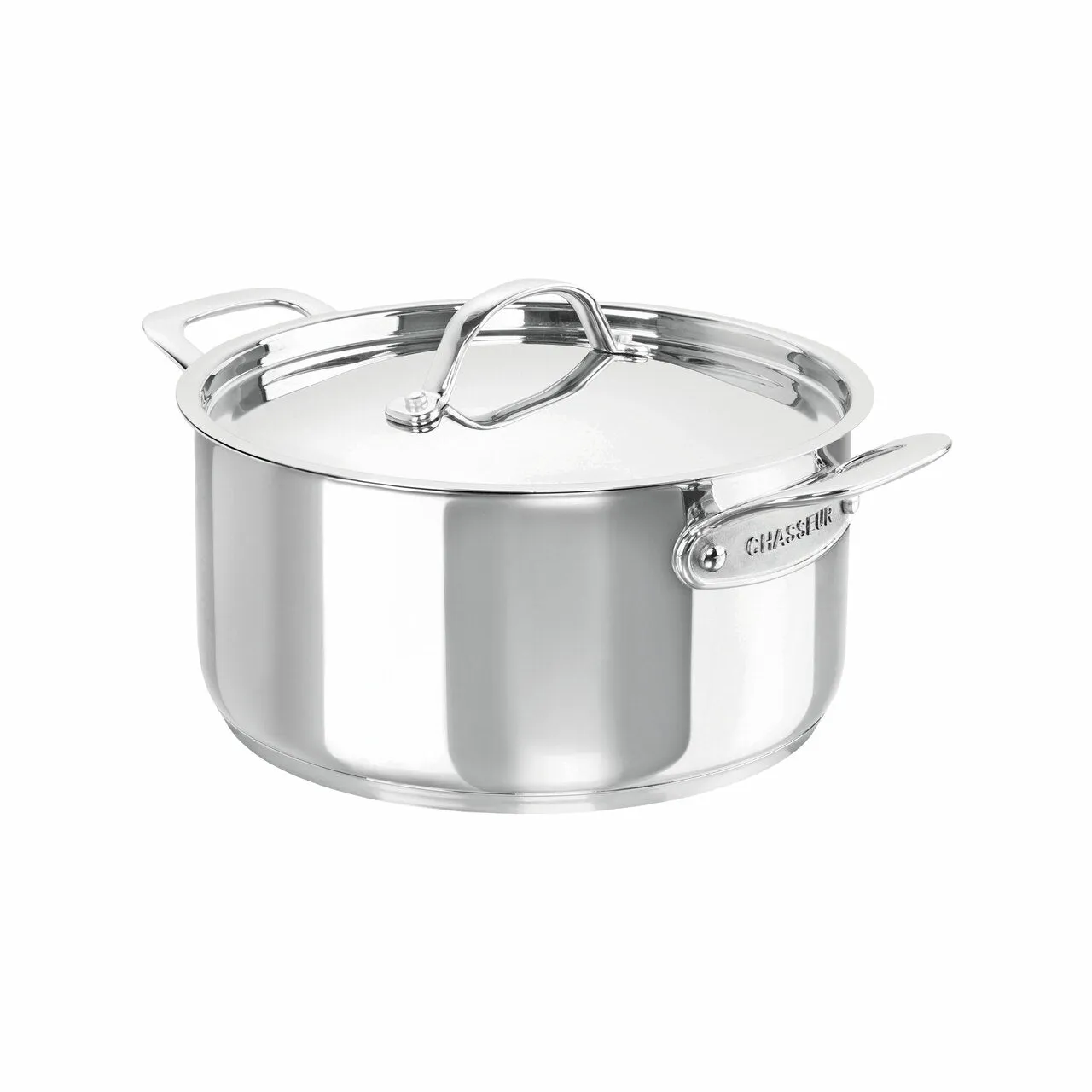 Chasseur Maison Induction Stainless Steel Casserole – 24cm/5.1L