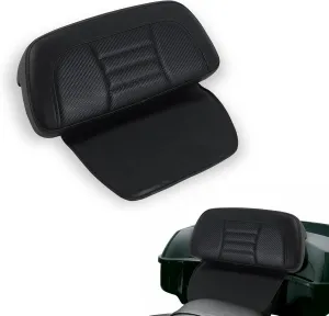 Chopped Razor Tour Pack Backrest Pad for Harley Glide Road King Touring 2009-2023 for King Tour Pack Trunk Backrest Pad Black Stitching Backrest Pad