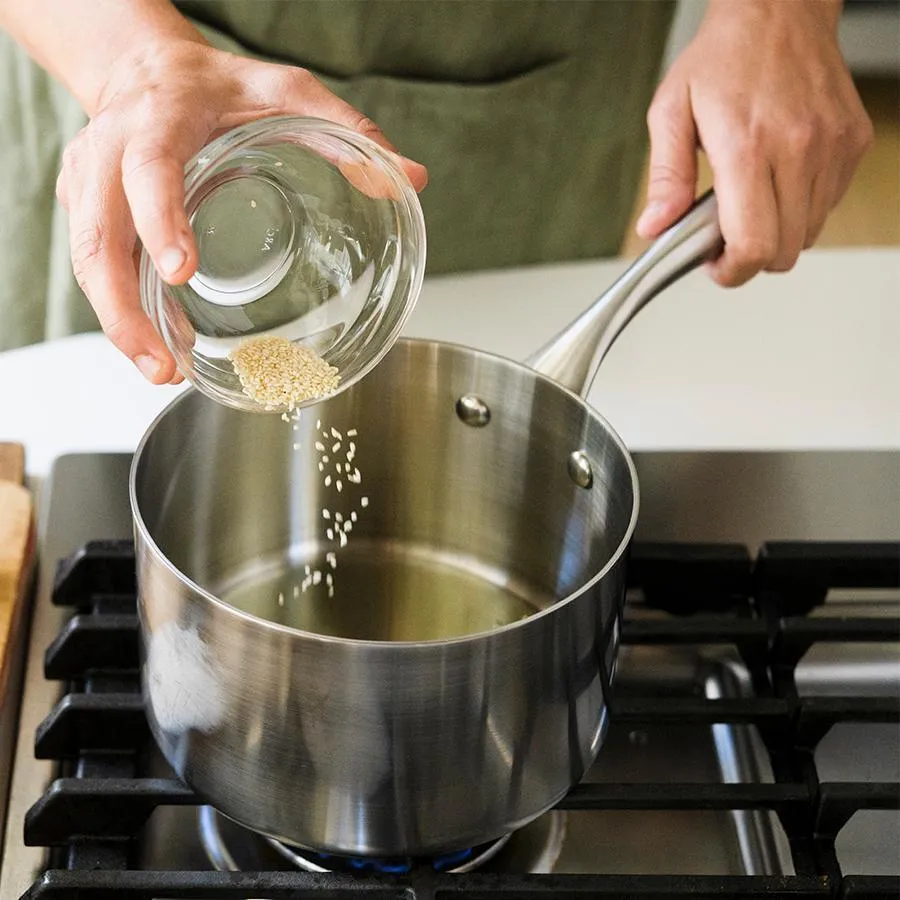 Christopher Kimball by Regal Ware 3-quart Covered Stainless Steel Saucepan