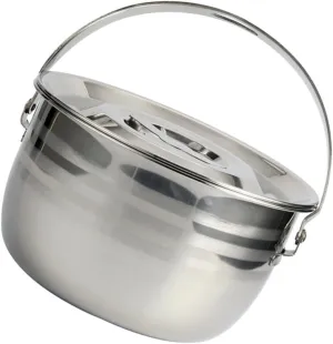 Ciieeo Large Capacity Soup Pot Non-stick Stock Pot for Camping Aluminum Cookware for Outdoor Cooking