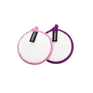 ClaWash - Reusable Makeup remover pad only with water, Facial Make Up Removal Wipes, Washable Face Cleaning Cloths