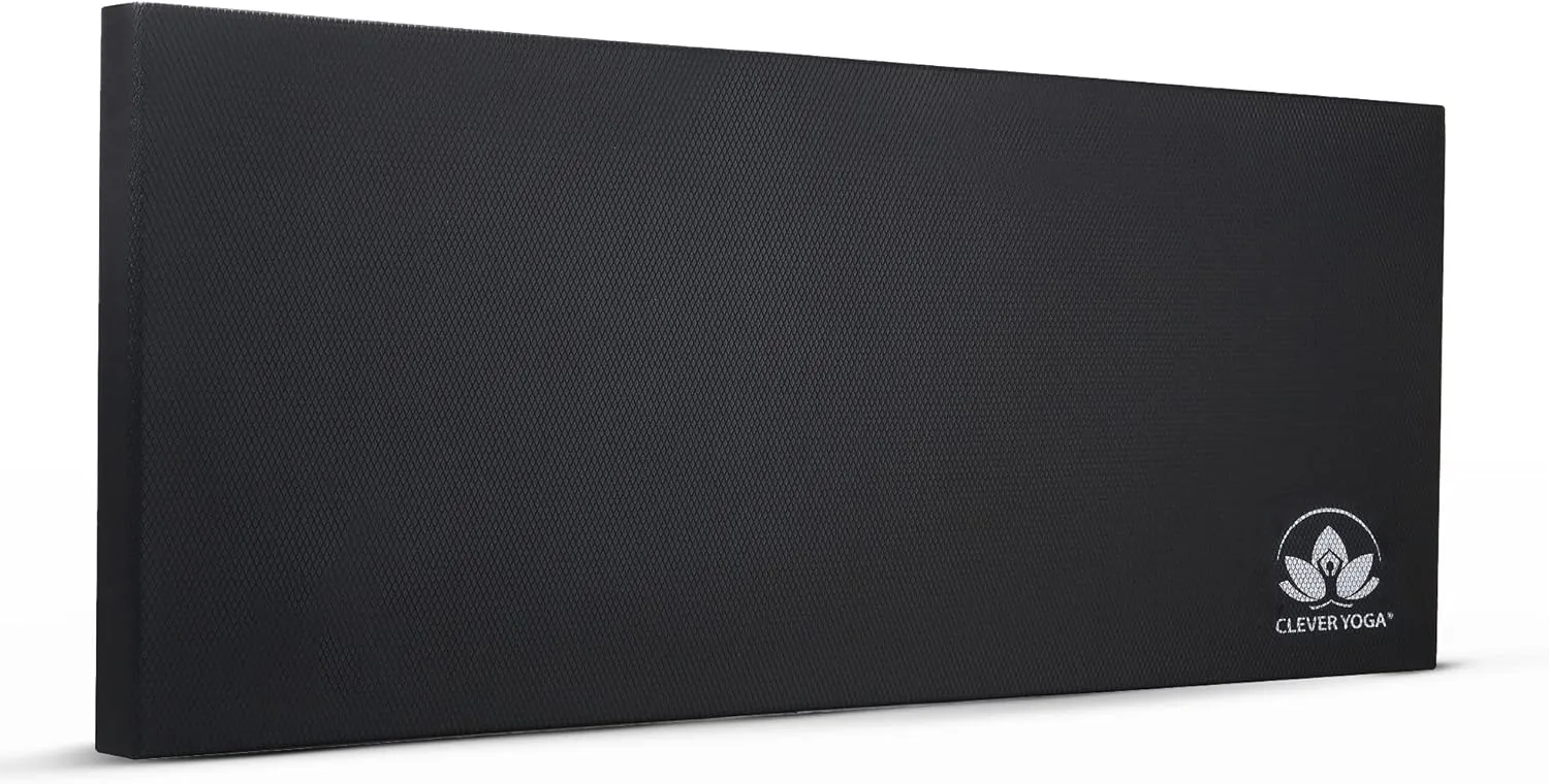 Clever Yoga Giant Balance Pad for Physical Therapy and Exercise, Extra Long Foam Balance Pad, Use as a Yoga Balance Pad, Rehabilitation Mat, or Meditation Cushion. Suitable for All Levels of Fitness and Ages