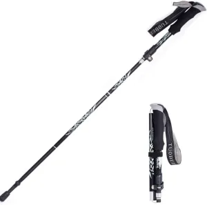 Collapsible Trekking Pole Aluminum Ultralight Travel Trekking Hiking Pole for Men and Women