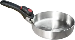 Compact Cookware for Camping Including Frying Pan and Cooking Pot