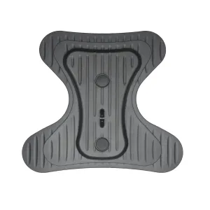 Compatible with Herman Miller Classic Aeron Chairs, PostureFit Butterfly Lumbar Support Replacement with Polyurethane Back Pad, Graphite Black, Sizes A B C Universal