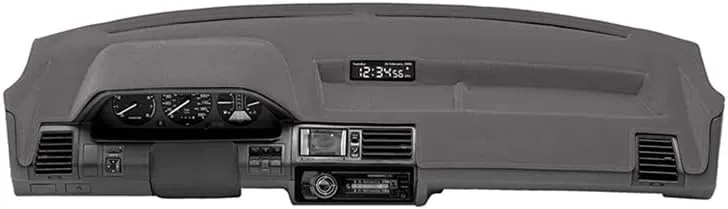 Coverking Dash Cover Mat Pad Custom Designed for Select Acura Integra Dashboards: Velour Material, Charcoal