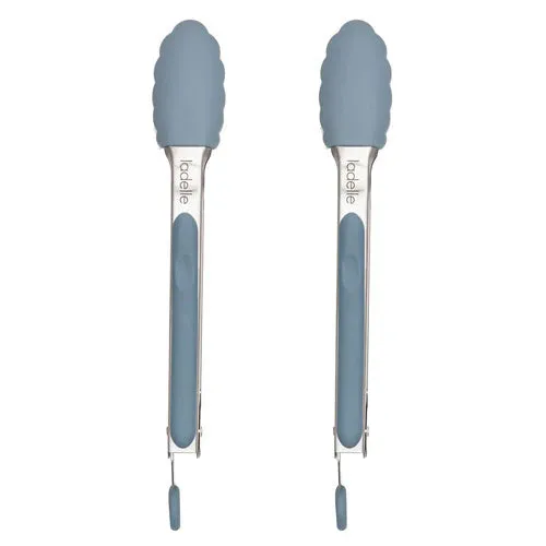 Craft Blue Silicone 2pc Tongs