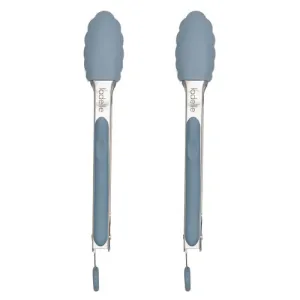Craft Blue Silicone 2pc Tongs