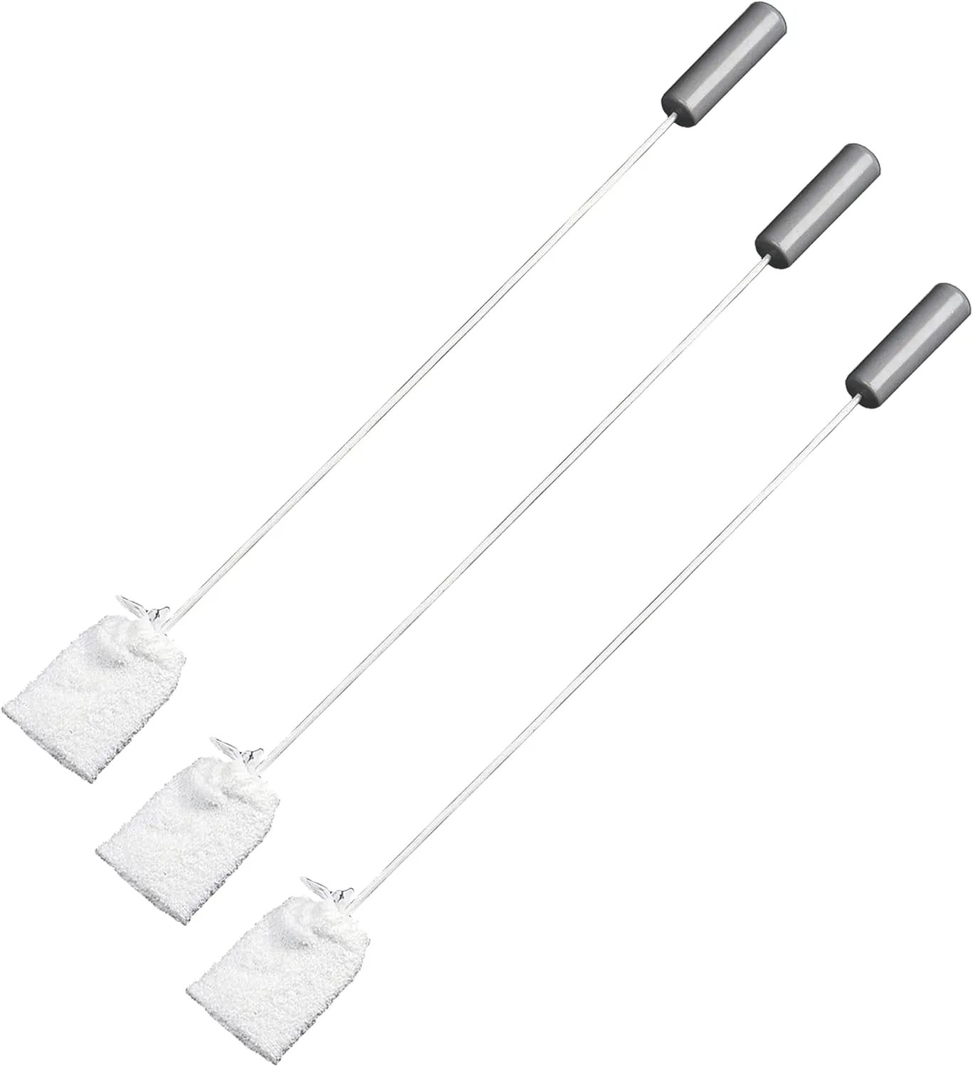 Cubii Health Toe Washer, Foot Cleaning Brush, Self Cleaning Aid for Personal Care and Hygiene, Bathroom Assistant for Elderly, Handicapped, and Disabled Users, Pack of 3