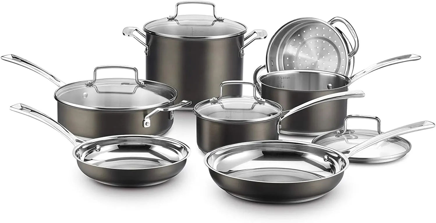 Cuisinart BSC7-11 Black Stainless Collection 11 Pc. Set