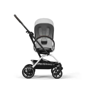 CYBEX Eezy S Twist  2 V2 Baby Stroller with 360° Rotating Seat for Infants 6 Months and Up - Compatible with CYBEX Car Seats, Fog Grey