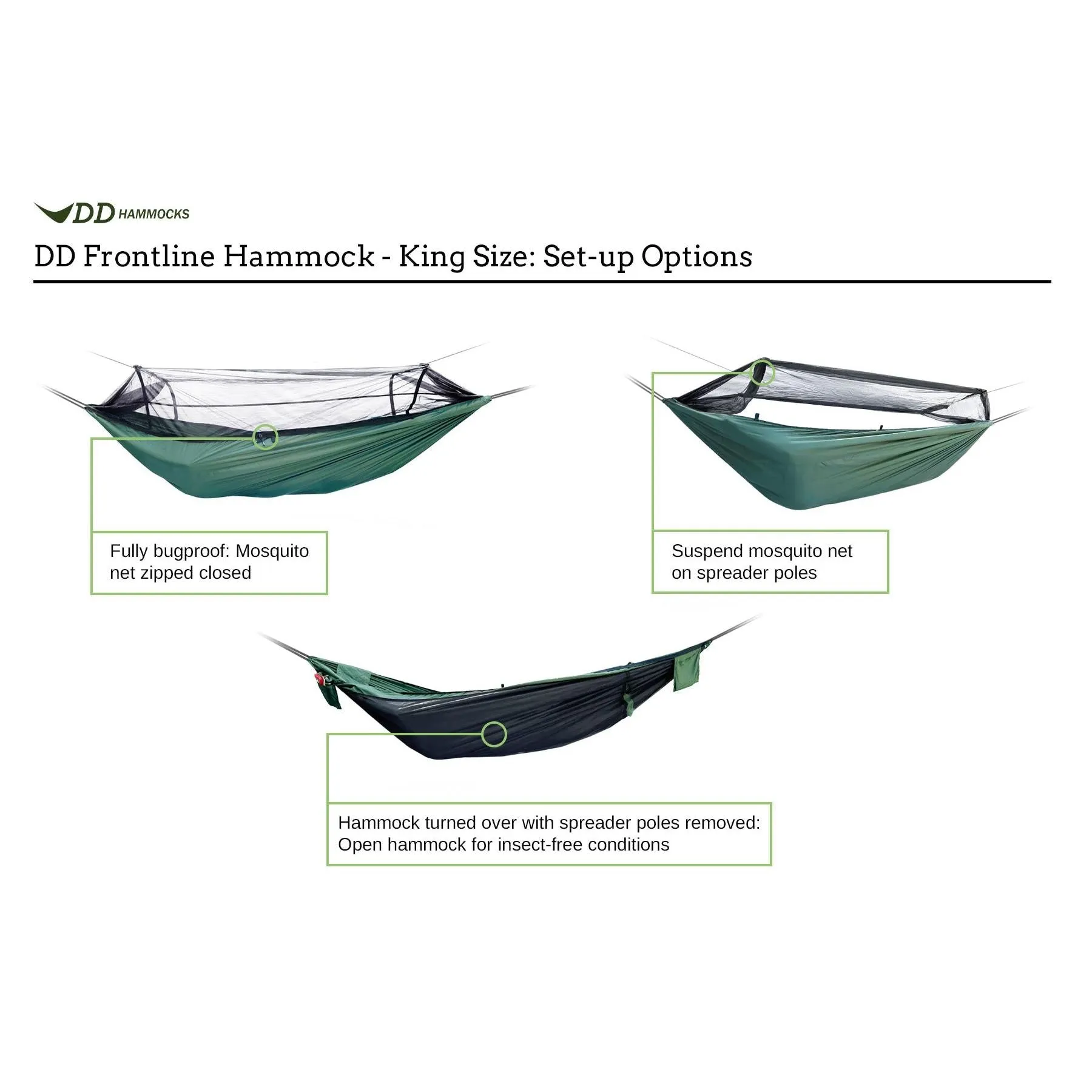 DD Hammocks Frontline King Size Hammock