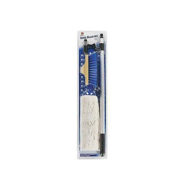 Deck Brush Kit With Mop & Boat Hook