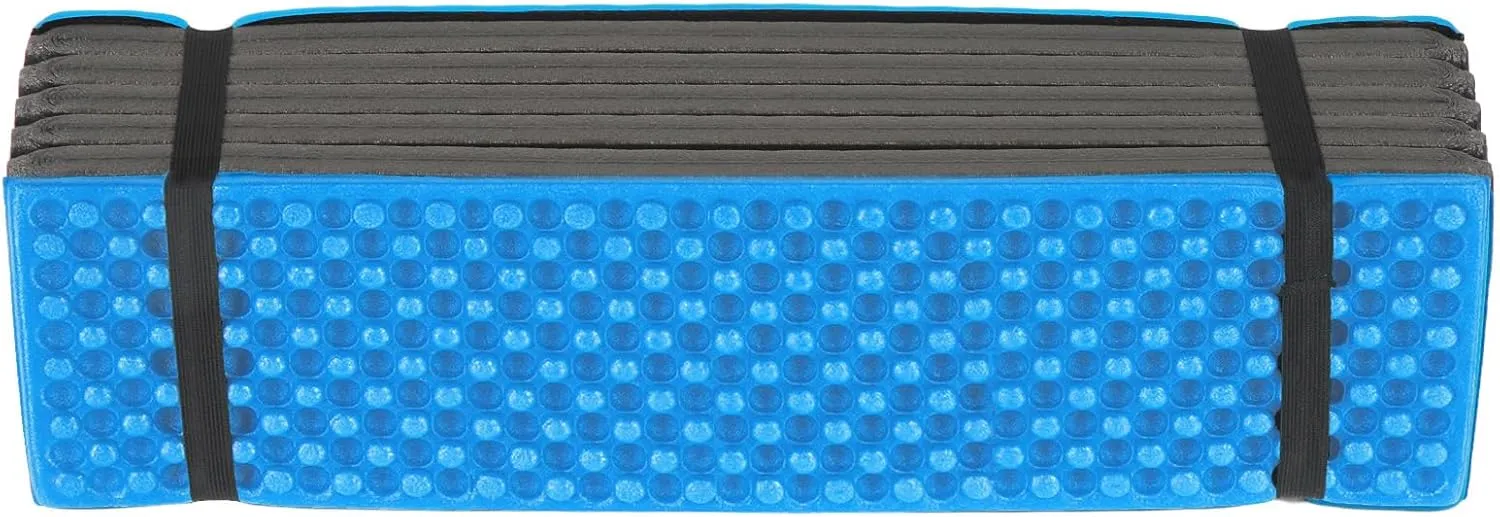 Double Egg Crate Sleeping Pad Thickened Foam Mat Outdoor Camping 186x57CM