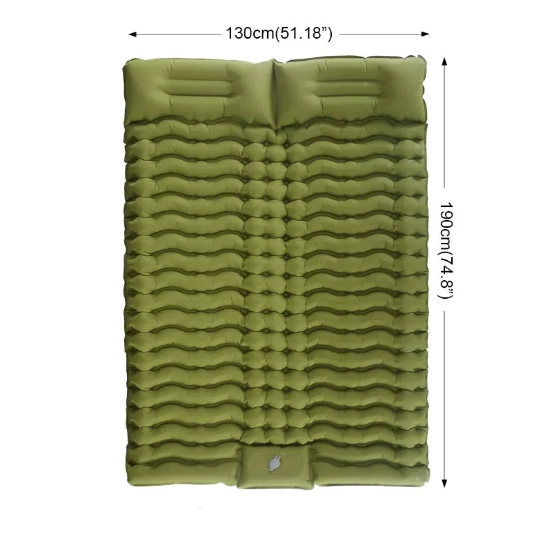 Double Self-Inflating Camping Pad