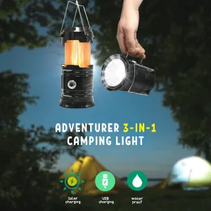 Durable materials Adventurer Only a few left Light Camping 3-in-1