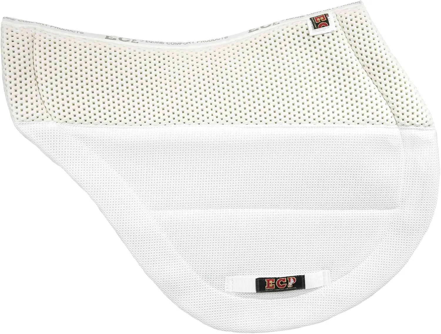 ECP Equine Comfort Products Grip Tech Eventing Saddle Pad, Non-Slip, Shock-Absorbing, Breathable, Compression Foam for Comfort, Ideal for Jumping, Dressage, Trails, and Shows