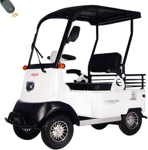 Electric Golf Carts, 4 Wheel Courtesy Car for Seniors with Storage Box, Farm Load Truck for Seniors and Adults Comes, Heavy Duty Golf Cart
