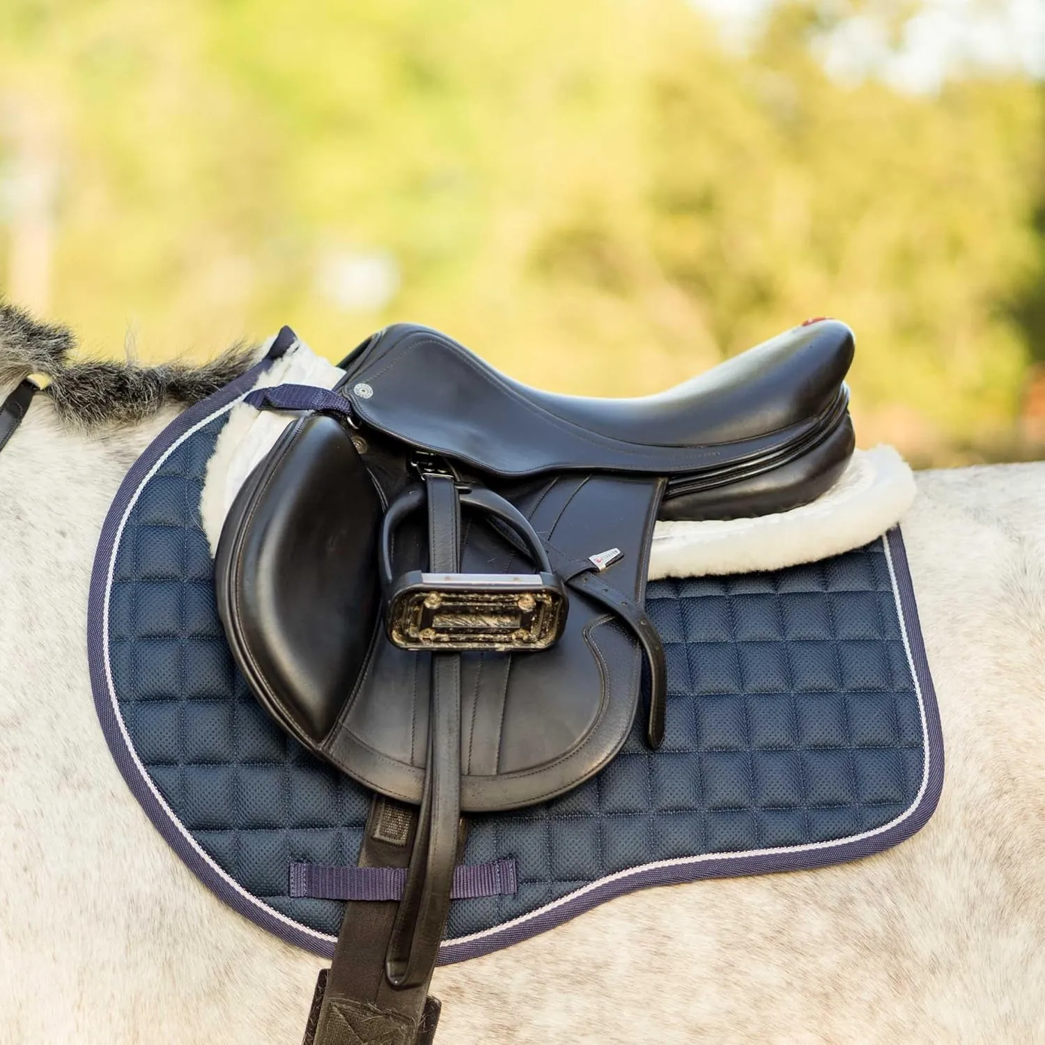 Equinavia Svalbard NordicAir All Purpose Saddle Pad | Breathable Micromesh | Contoured Shape