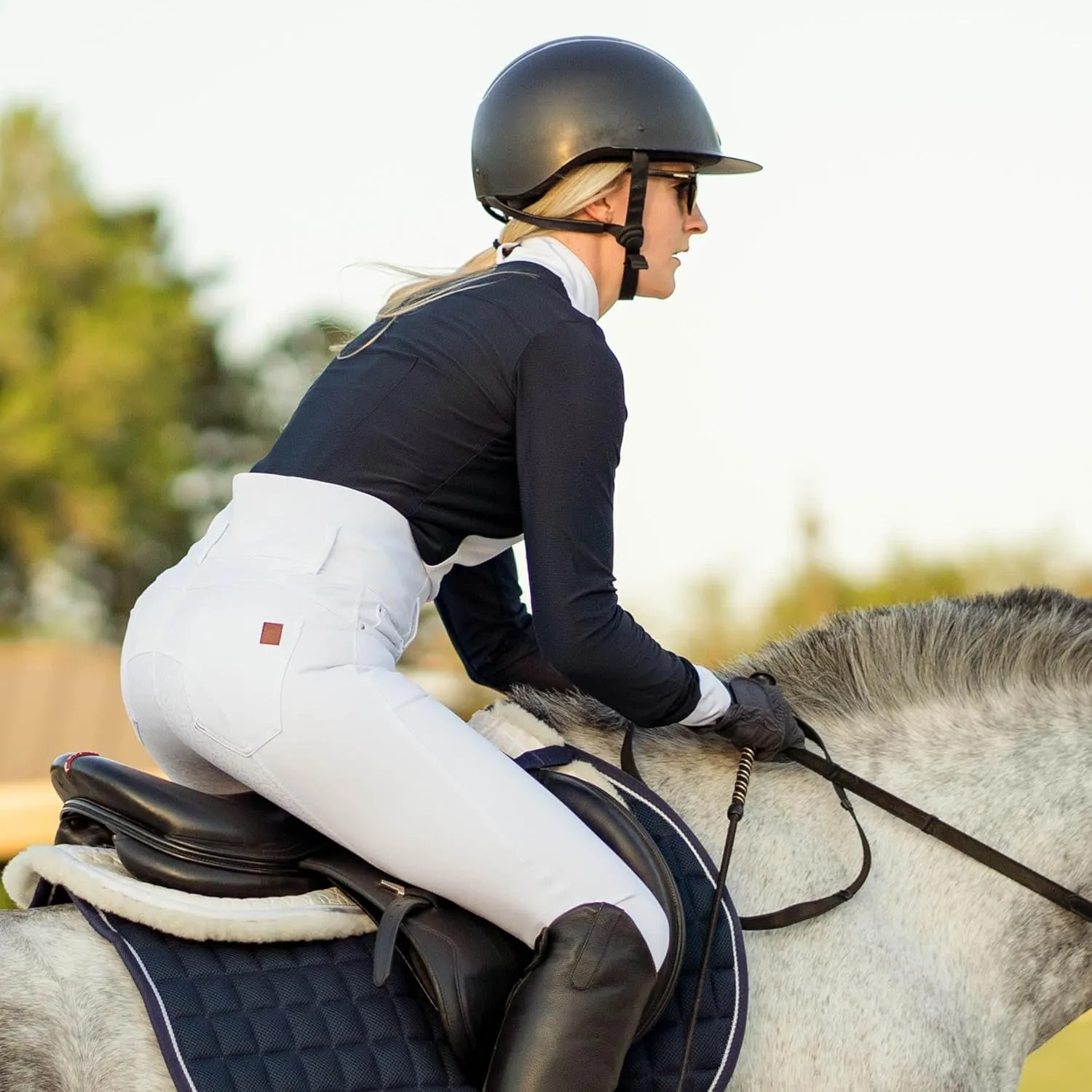 Equinavia Svalbard NordicAir All Purpose Saddle Pad | Breathable Micromesh | Contoured Shape