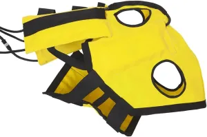 Equine Far Infrared Heating Tmj Hood. 2 Far Infrared Inserts. Electric Heating Pad With Self Fastening Straps. Heat Pad To Help Relieve Frontal Sinuses, Throat & Jaw. Machine Washable Cover.