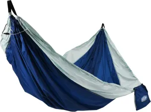 Equip Outdoors Portable Camping Illuminated Hammock, Hanging Kit Included, Two Person Light Up Hammock, Blue, 124'' L x 77'' W (99554)