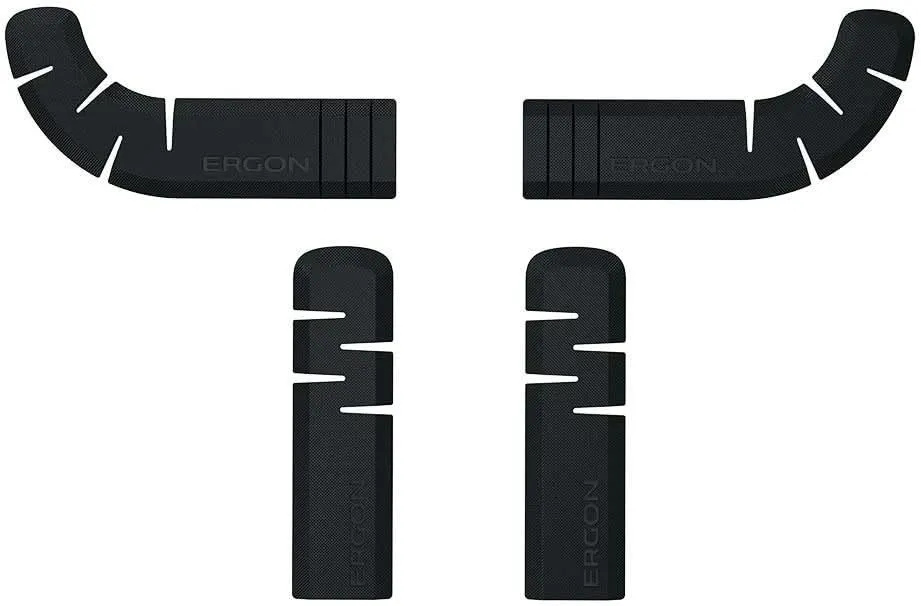 ERGON BT Orthocell Pad Set for Road/Gravel/Cyclocross Handlebars, Black