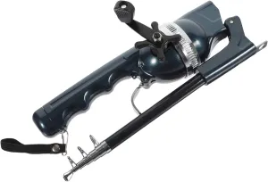 Ergonomic Handle Folding Fishing Rod Telescopic Epoxy Resin Pole Reel Portable Travel Rod for Fishing