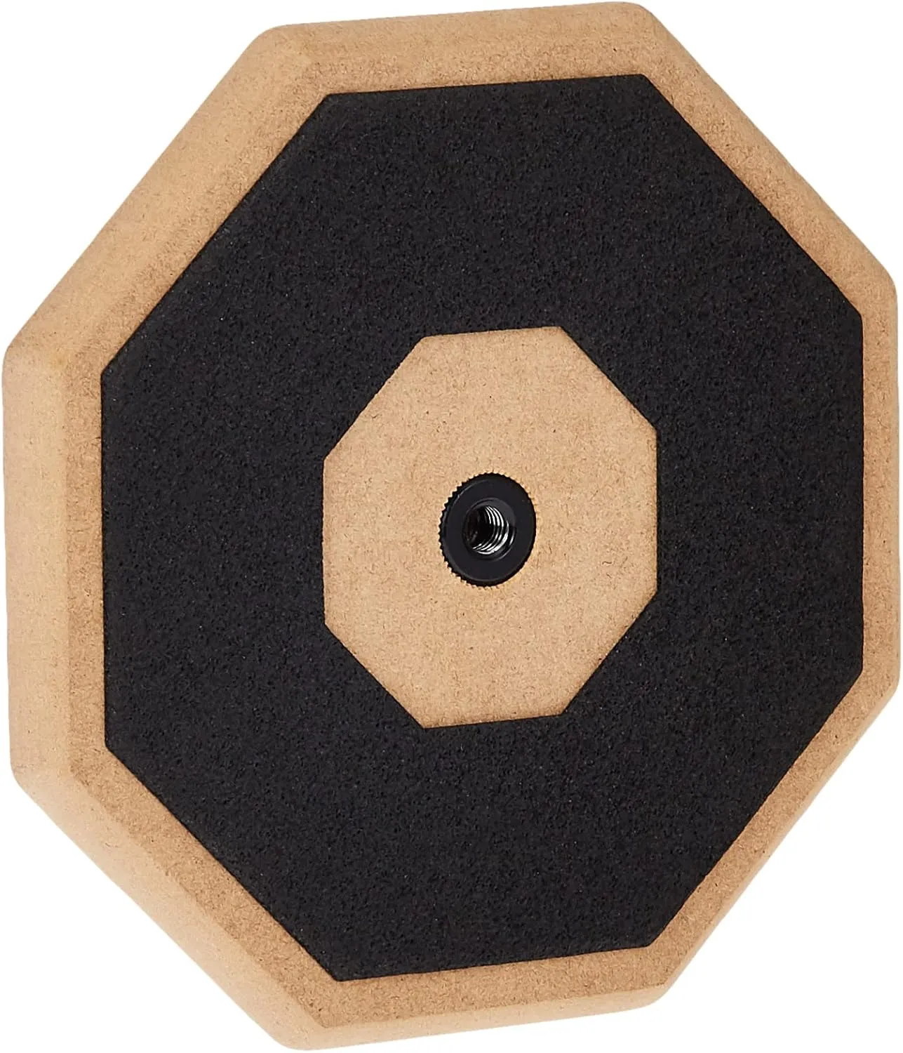 Evans RealFeel - Drum Practice Pad - Drum Pad - Drummer Practice Pad - Gum Rubber, Single Sided, Stand Mountable, 6 Inch