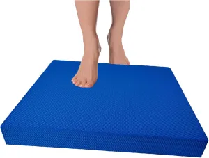 Exercise Balance Pad, Foam Pad for Physical Therapy, Stability Workout, Knee & Ankle Exercise, Strength Training, Rehab - Blue