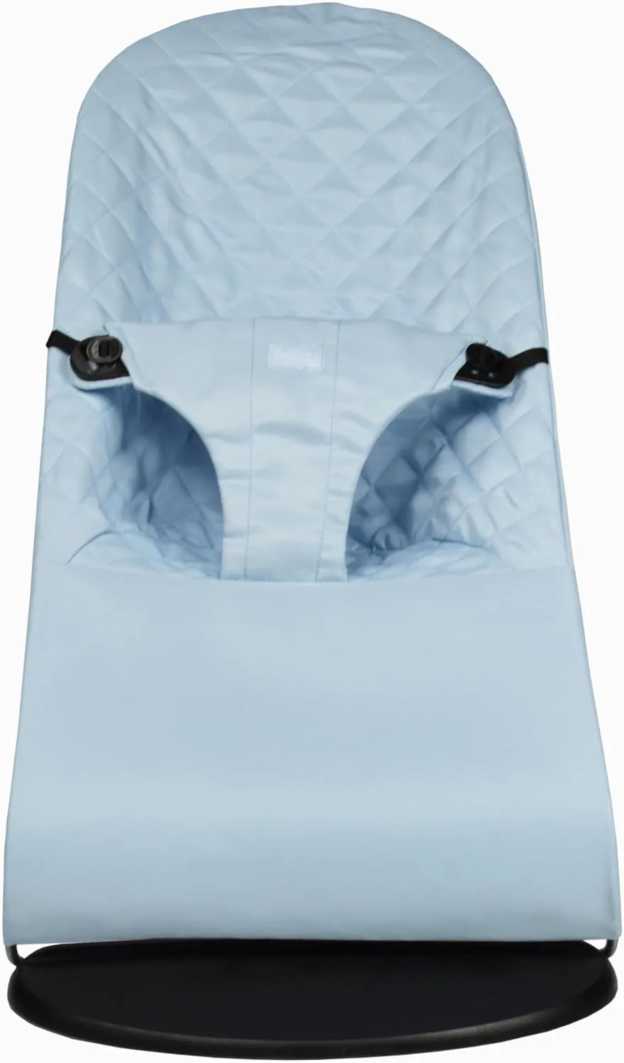 Fabric seat for Bouncer Compatible with Babyjörn Bouncer (Cover, seat): Balance, Soft & Bliss. Cover for Baby Bouncer. Baby seat for Hammock: Ergonomic. Hypoallergenic - Soft Blue