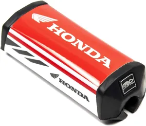 Factory Effex HON PREM Bulge BAR PAD, Red,Black