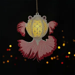 Fish - 3D Fish Lantern File - Cricut File 2 - LightBoxGoodMan