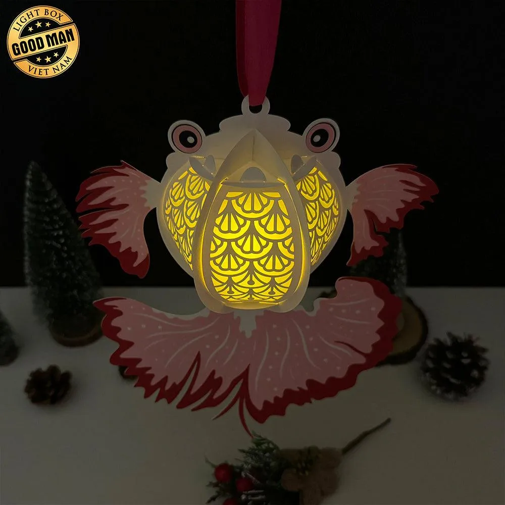 Fish - 3D Fish Lantern File - Cricut File 2 - LightBoxGoodMan