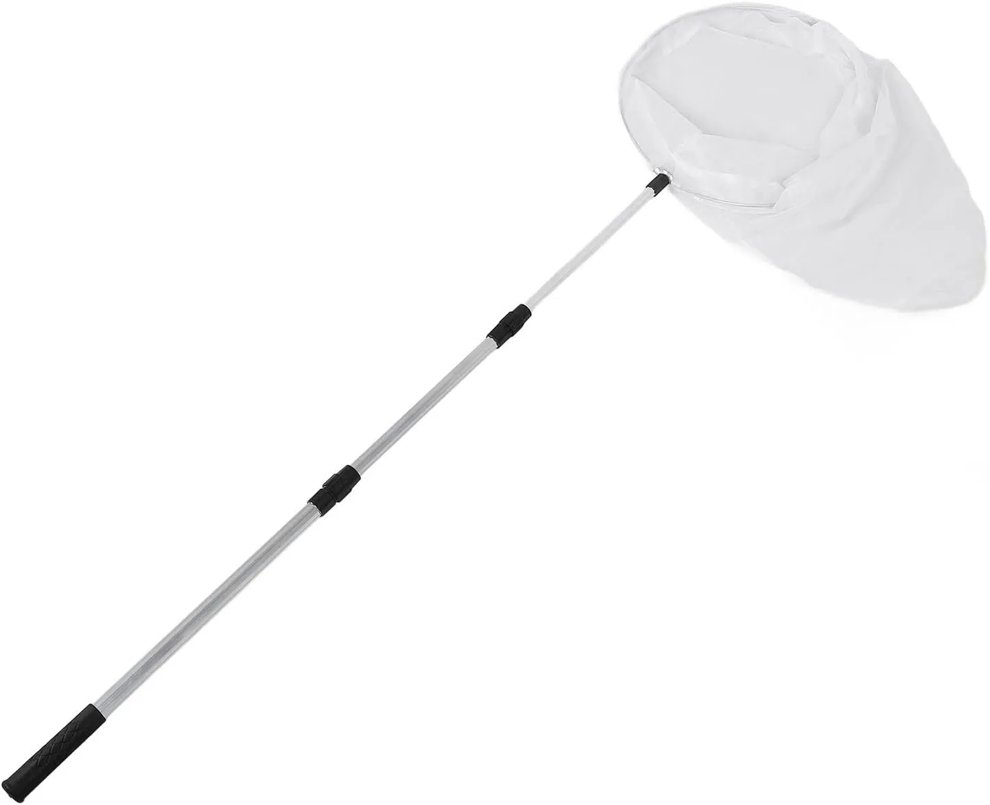 Fishing Net with Telescoping Pole Handle Aluminium Alloy Telescopic Shrimp Net for Kids