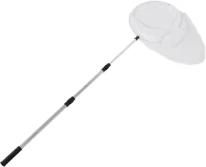 Fishing Net with Telescoping Pole Handle Aluminium Alloy Telescopic Shrimp Net for Kids