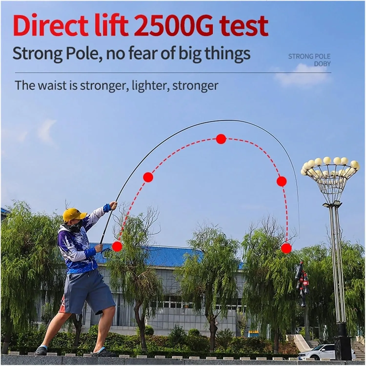 Fishing Rod Super Light Hard Fishing Rod High Carbon Fiber Telescopic Black Handle Stream Pole 2.7M-10M Travel Carp Rod(7.2M)