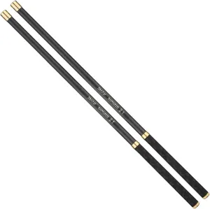Fishing Rod Super Light Hard Fishing Rod High Carbon Fiber Telescopic Black Handle Stream Pole 2.7M-10M Travel Carp Rod(7.2M)