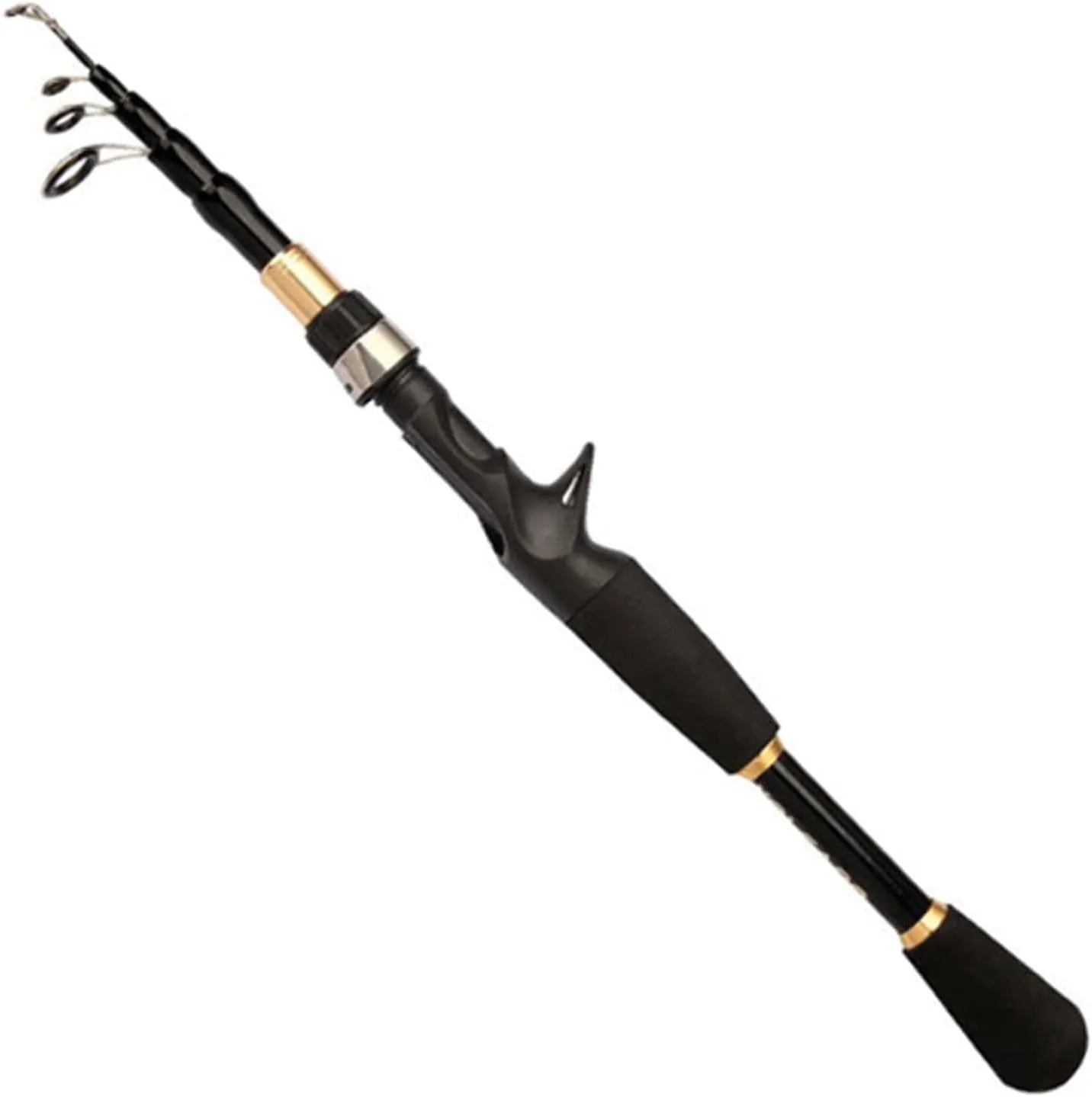 Fishing Rods 2.4M Telescopic Fishing Pole Casting Rod Travel Fishing Rod Casting Fishing Rod Long Range Bait Fishing Accessories