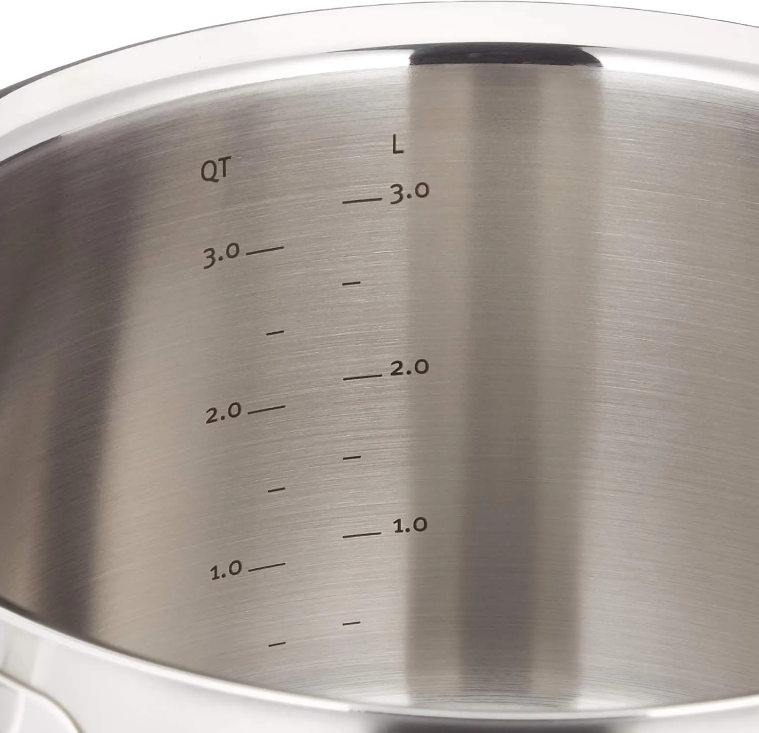 Fissler pure-profi collection Stainless-Steel Stockpot with Lid, Induction (7.9-in, 4.2 Quart) silver