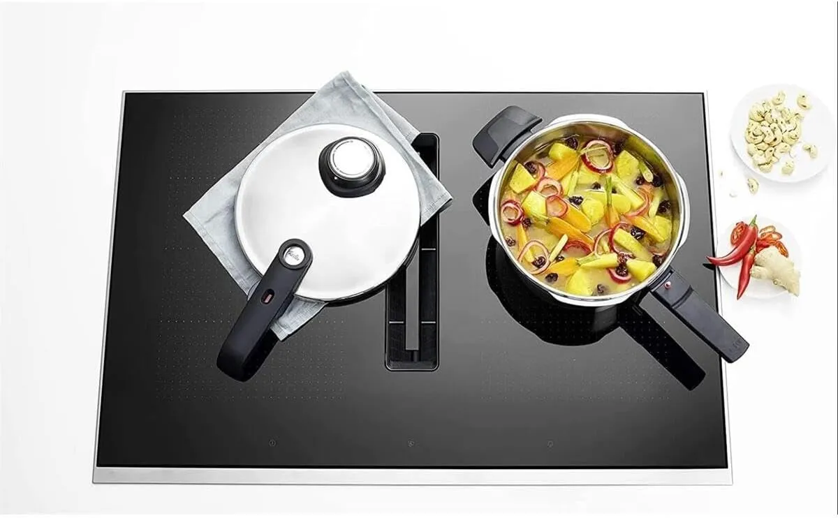 Fissler Vitavit Premium Pressure Cooker with Steamer Insert, 6.3 Quart